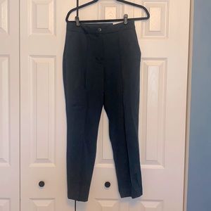 Express Size 6R Navy Blue Ankle High Rise Dress Pants